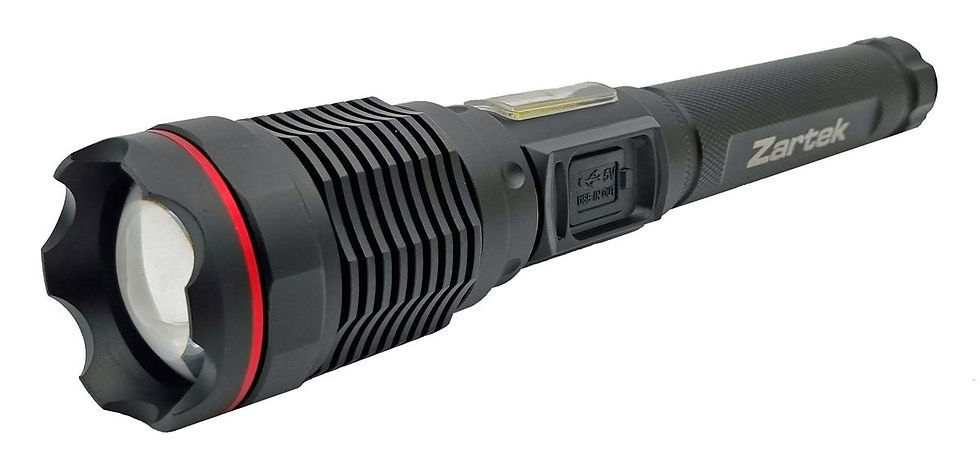 Zartek USB Rechargeable Extreme Bright LED 