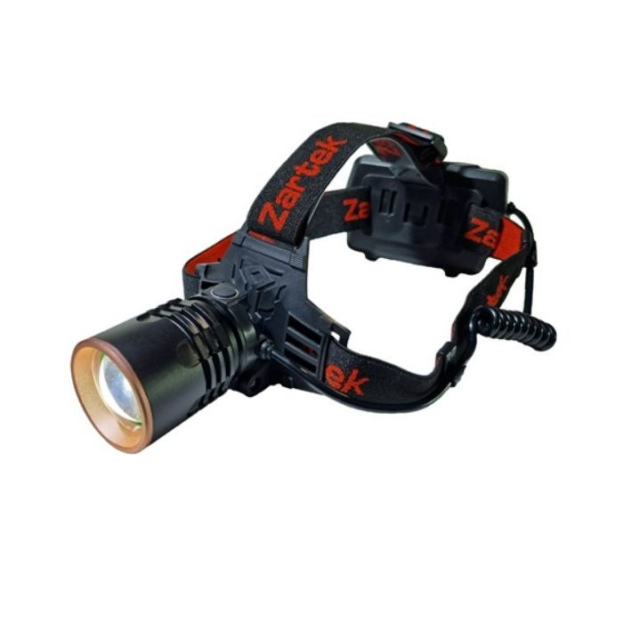 Zartek ZA-433 Rechargeable LED Headlamp - 1200 lumen