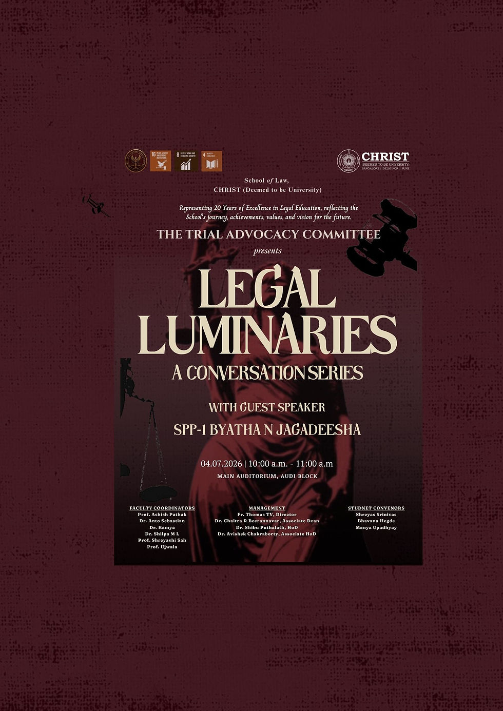 LEGAL LUMINARIES Ed. 1