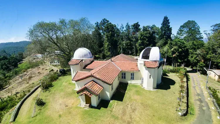Kodaikanal Solar observatoy Drone View