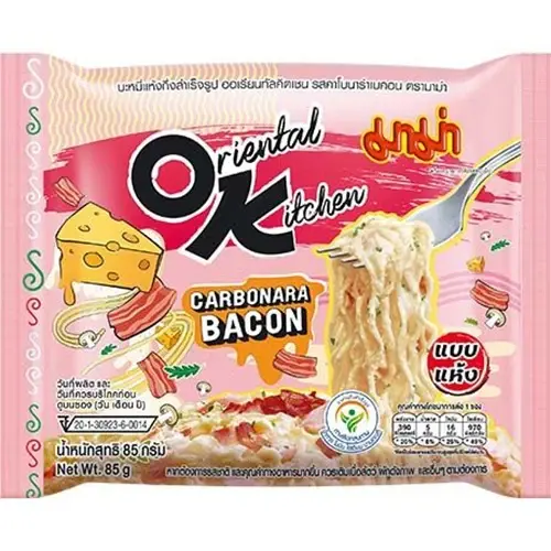 Mama Carbonara Instantnudeln 85 g – Cremige Asia-Fusion mit würzigem Kick
