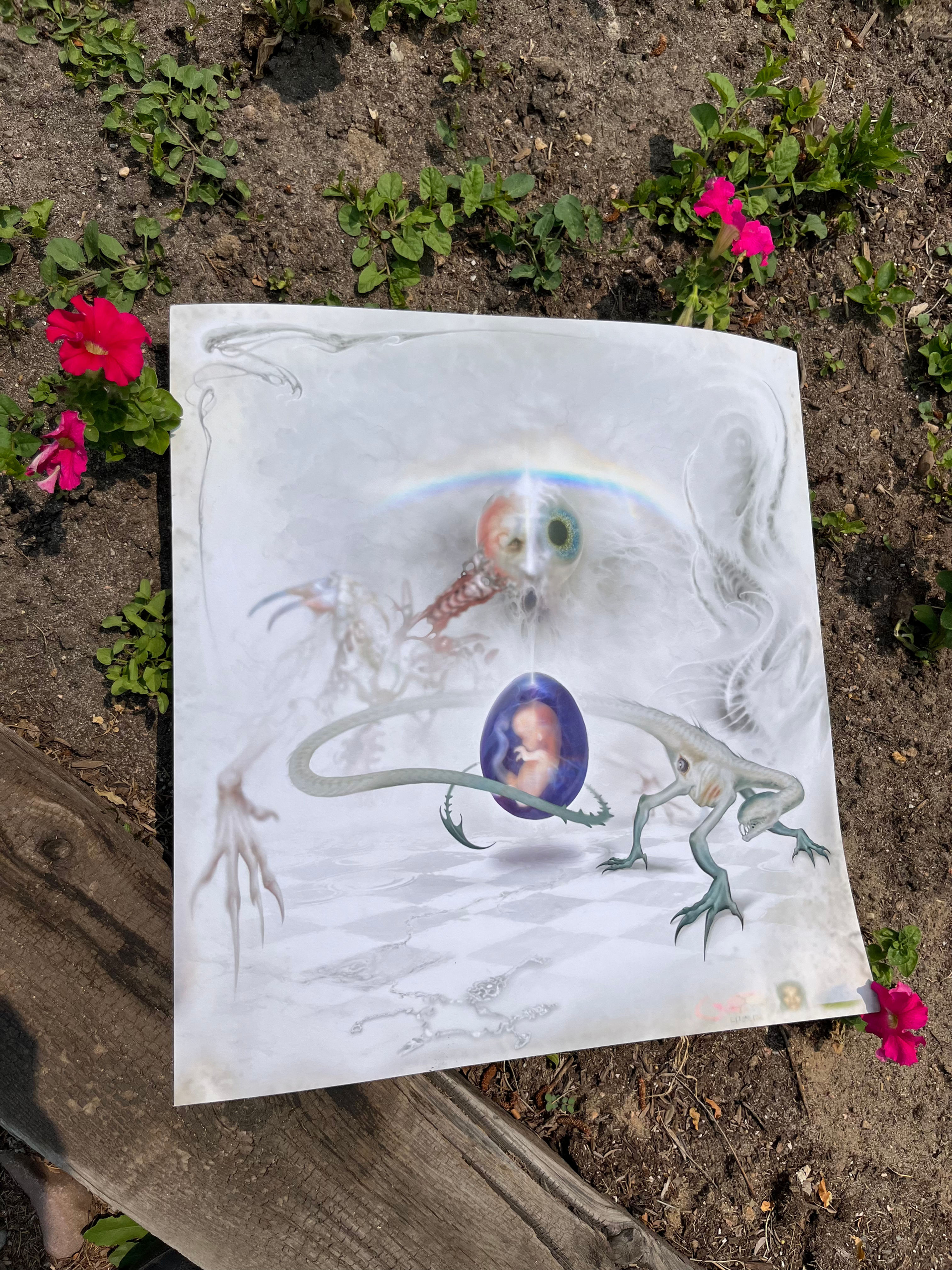 18 x 18 card stock dreamscape print edition of 5
