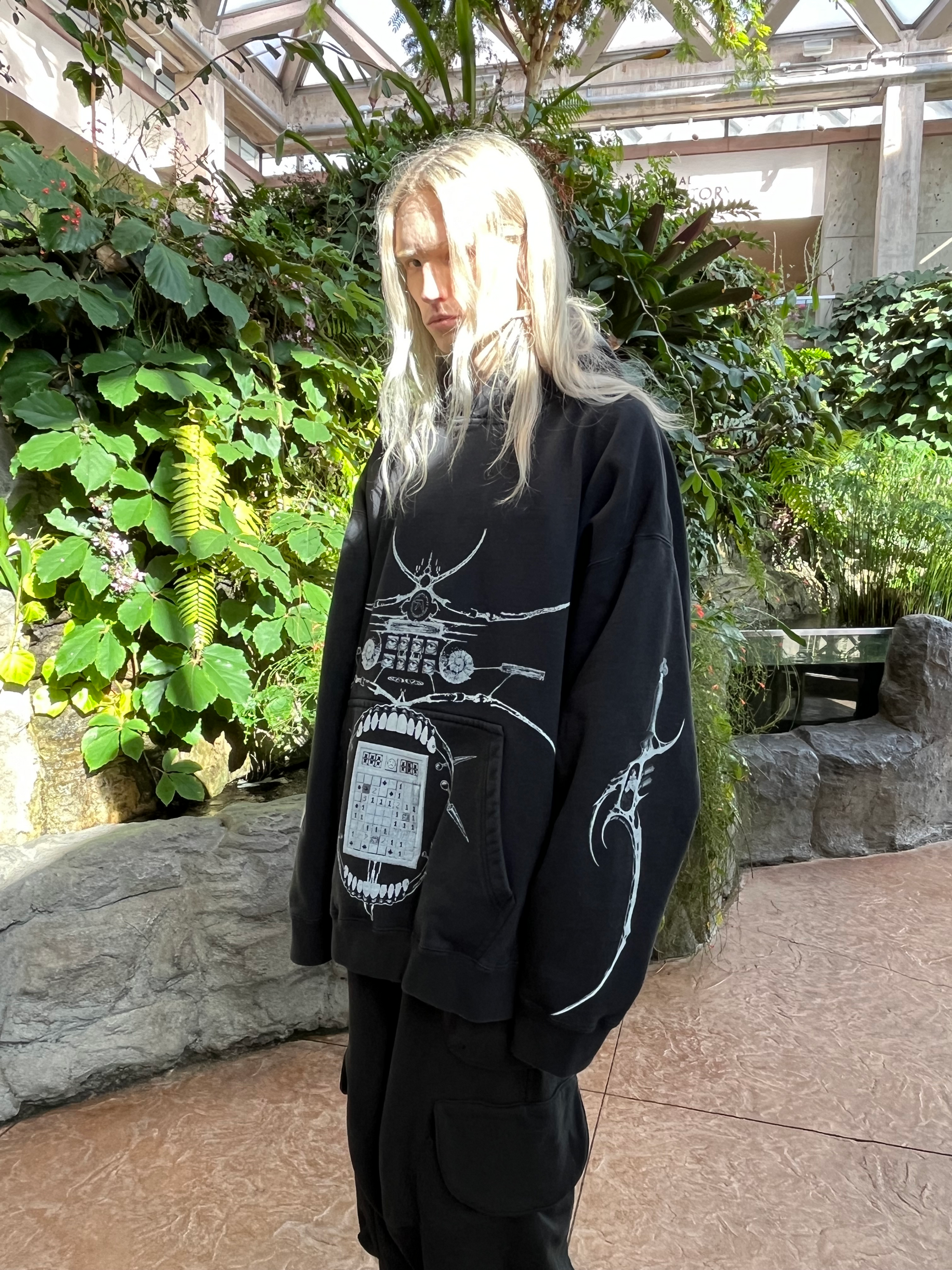 Slight misprint bit-mine hoodie 