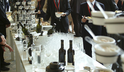 Evento de buffet formal