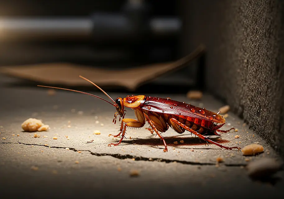 Eliminación de plaga de cucarachas