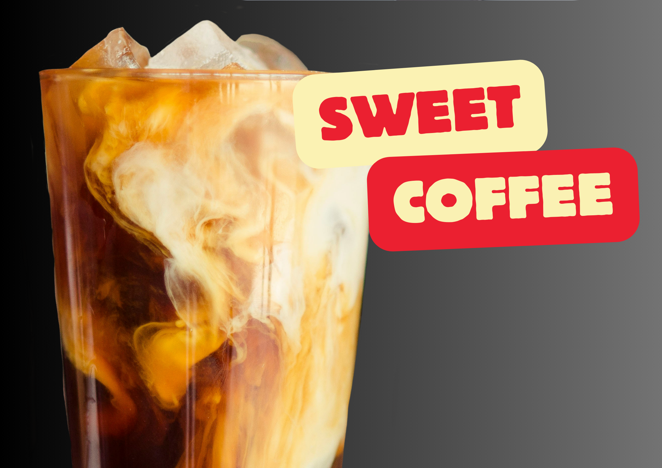 Ice Coffee Customizable Sign