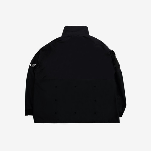 WATERPROOF CUSTOM FIELD JACKET - ALL BLACK | FINESIXXX