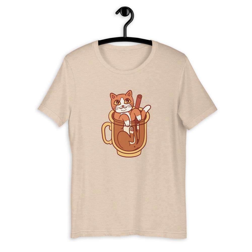 Spiced Cider Kitty Short-Sleeve Unisex T-Shirt