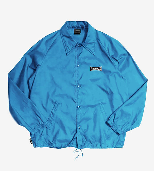 Q*P様 ファインシックス ZIP COACH JACKET ファインシックス コーチジャケット FINESIXXX STANDARD LOGO ZIP
