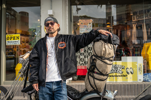 2ND ANNIV. FINE FLAMES REVARSIBLE JACKET - LIMITED BLACK×FLAMES