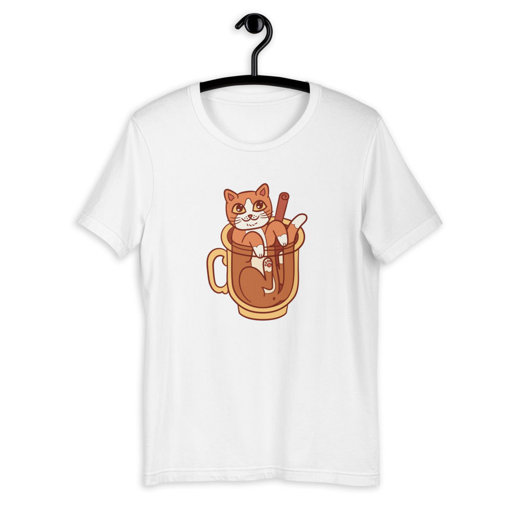 Spiced Cider Kitty Short-Sleeve Unisex T-Shirt