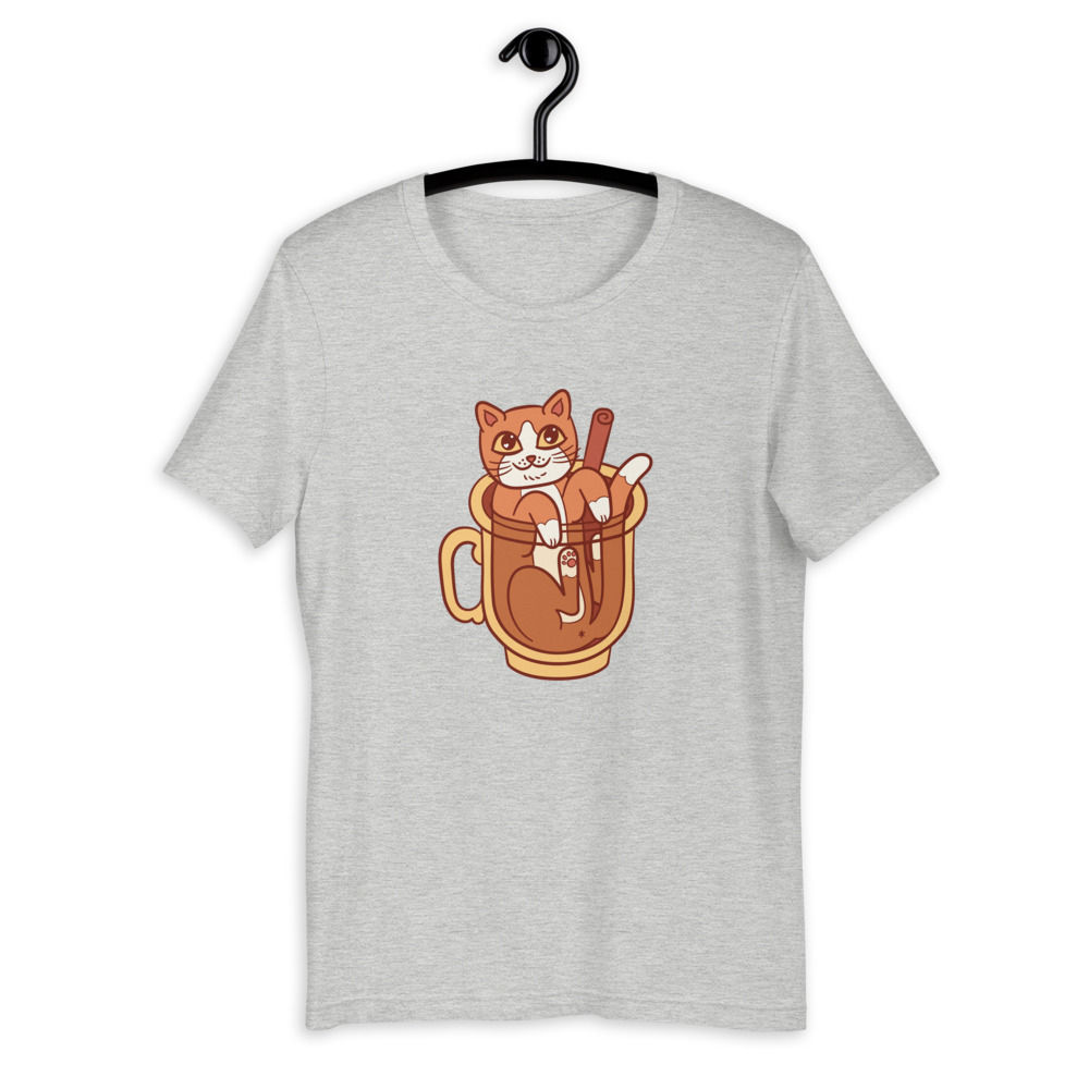 Spiced Cider Kitty Short-Sleeve Unisex T-Shirt
