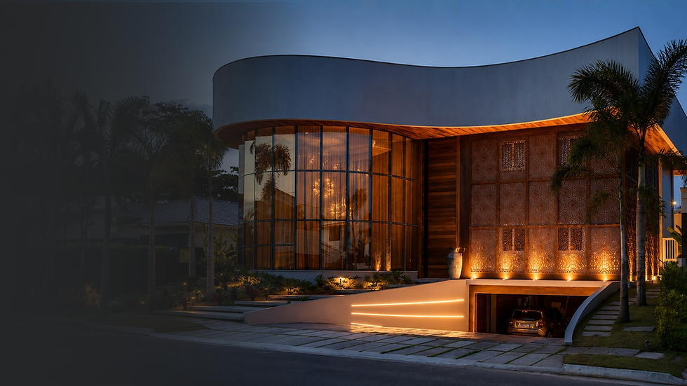 Construção Residencial água Cristal