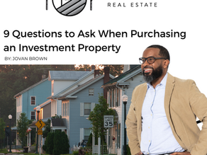9 Questions to Ask When Purchasing an Investment Property