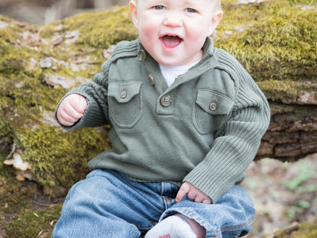 {Maddux} One Year Old outdoor session