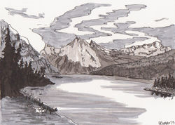 Mountain - Black and White 2013