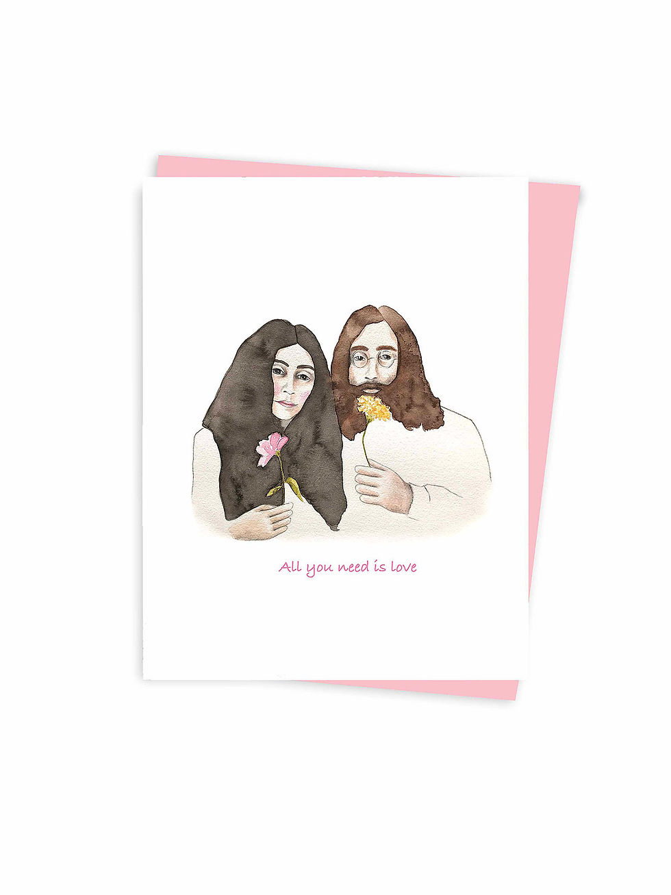 HOBEIKA ART - Carte John et Yoko