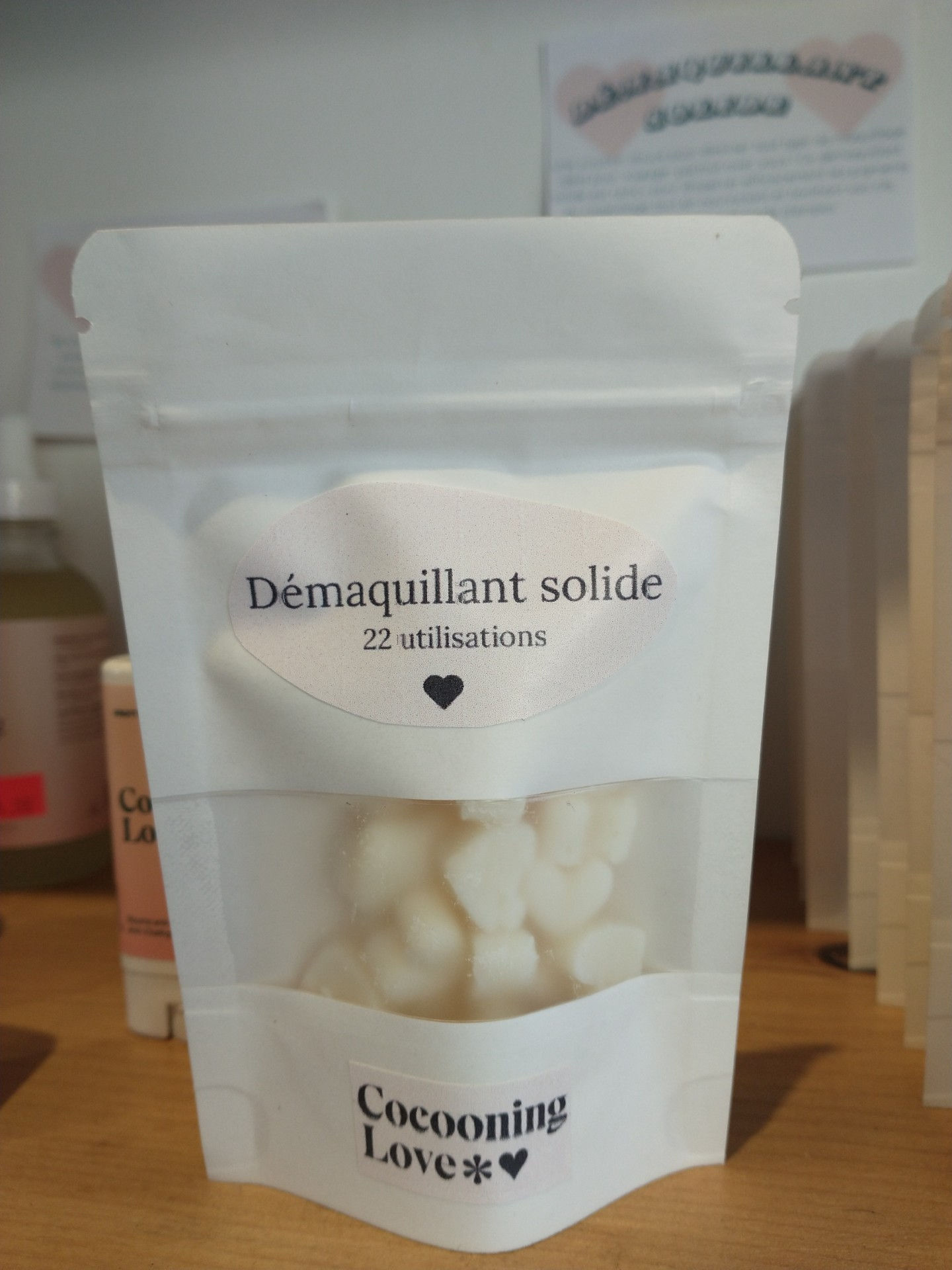 COCOONING LOVE - Démaquillant solide