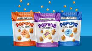 Snack Factory presents Pop’ums, a popcorn-inspired pretzel innovation