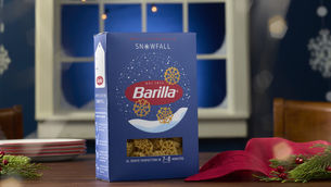 Barilla launches limited-edition ‘Snowfall’ pasta ahead of holiday season
