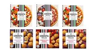 Crosta Mollica adds new Collezione Romana pizzas and Pizzelle dough bites to range