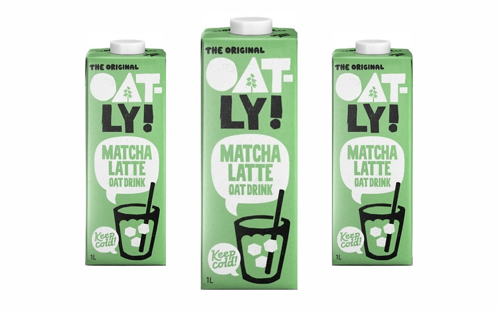 Oatly taps into increasing popularity of matcha with new UK product launch