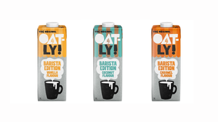 Oatly adds new flavoured products to Barista Editions range