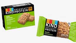Kind adds to protein bar range with new apple cinnamon flavour