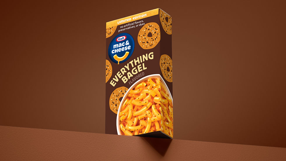 Kraft Heinz taps into ‘Everything Bagel’ trend with new mac and cheese flavour