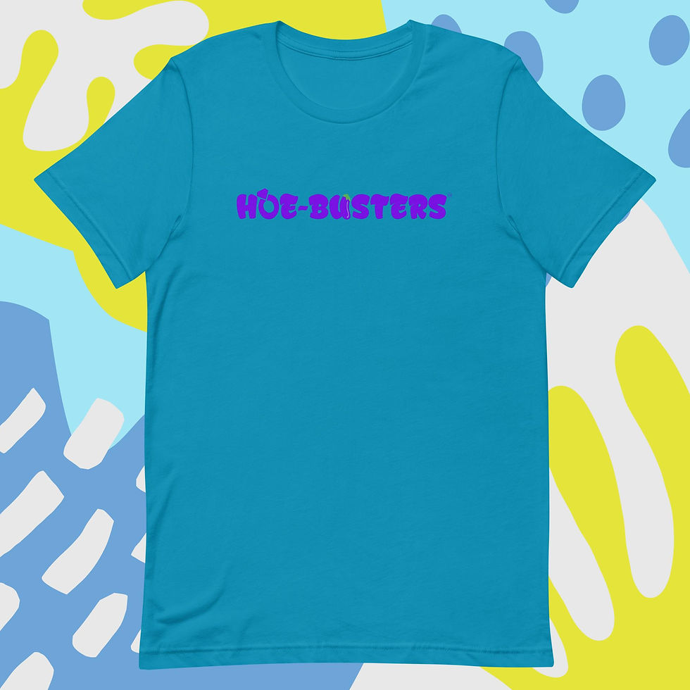 Hoe-Busters Logo Graphic T-Shirt
