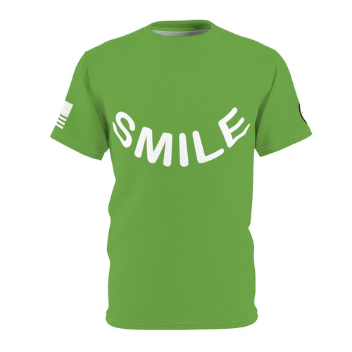 SMILE GenX Apparel's Graphic on Unisex Cut & Sew Tee (AOP) Genx