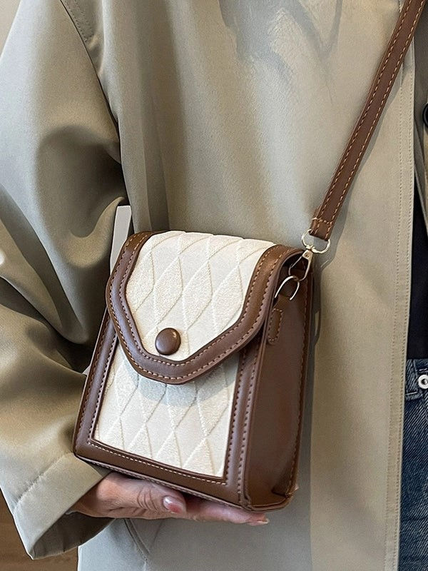 Geometric Split-Joint Bag Worn View