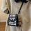 Thumbnail: Checkerboard Bag Worn View 2