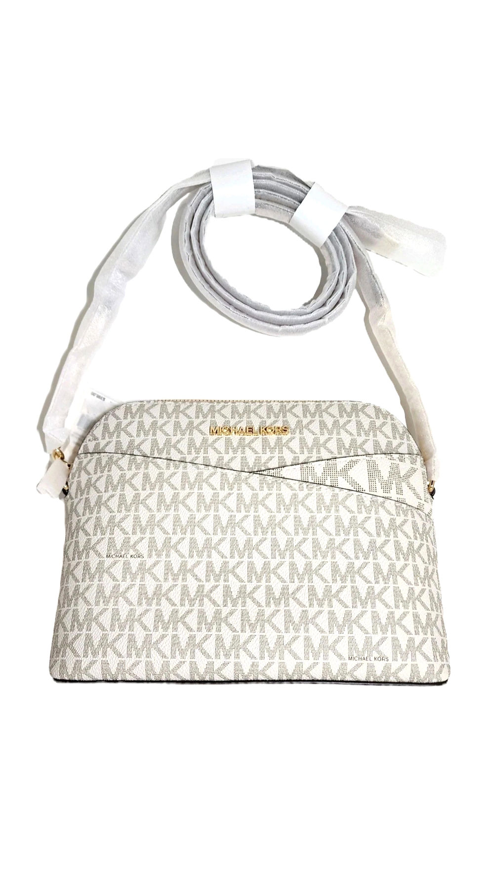 Michael Kors handbag with logo print and adjustable shoulder strap Test.