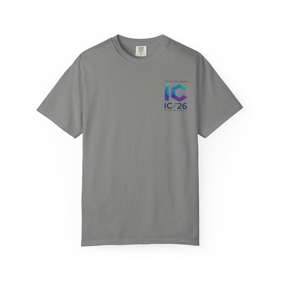 Miniatura: Official IC ’26 Logo T-Shirt — Florida NLWAC Conference Tee