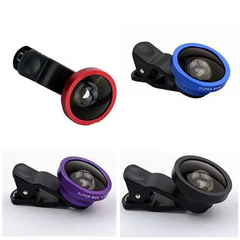 Thumbnail: SUPER WIDE Clip and Snap Lens for iPhone and any Smartphone