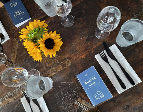 Table set up for private event