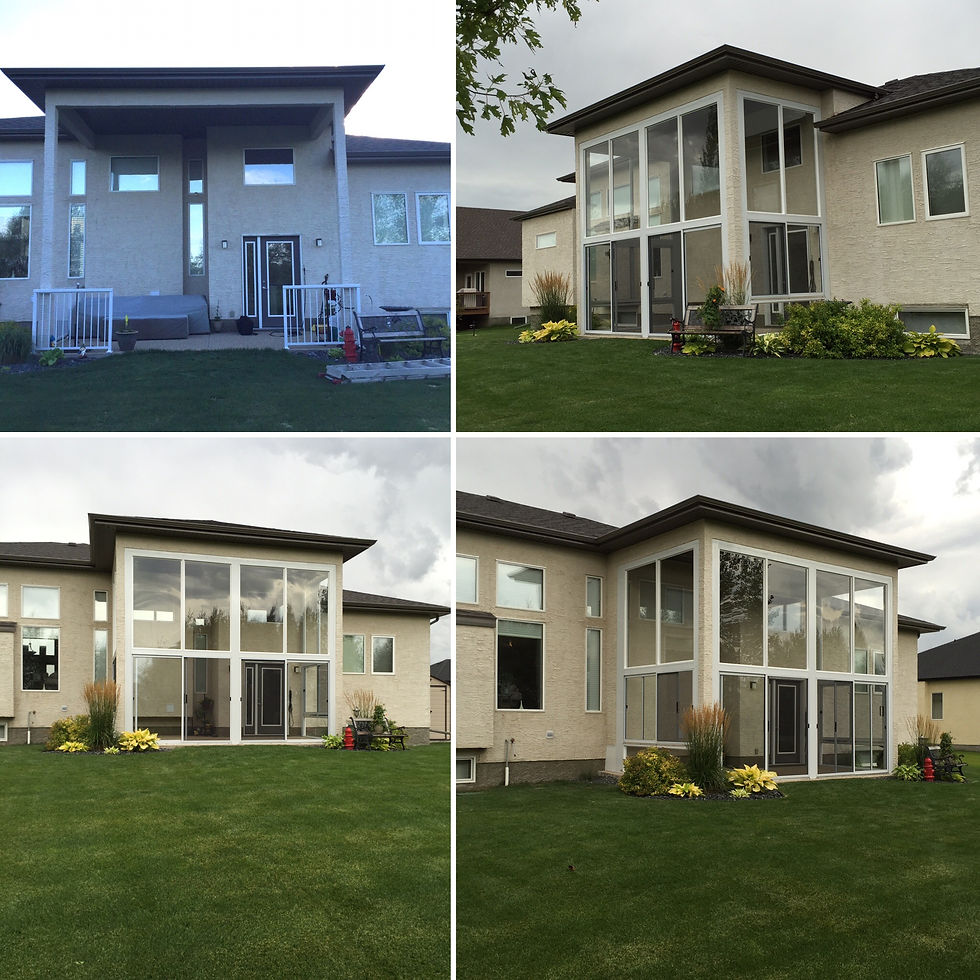 Before/After Curtain Wall