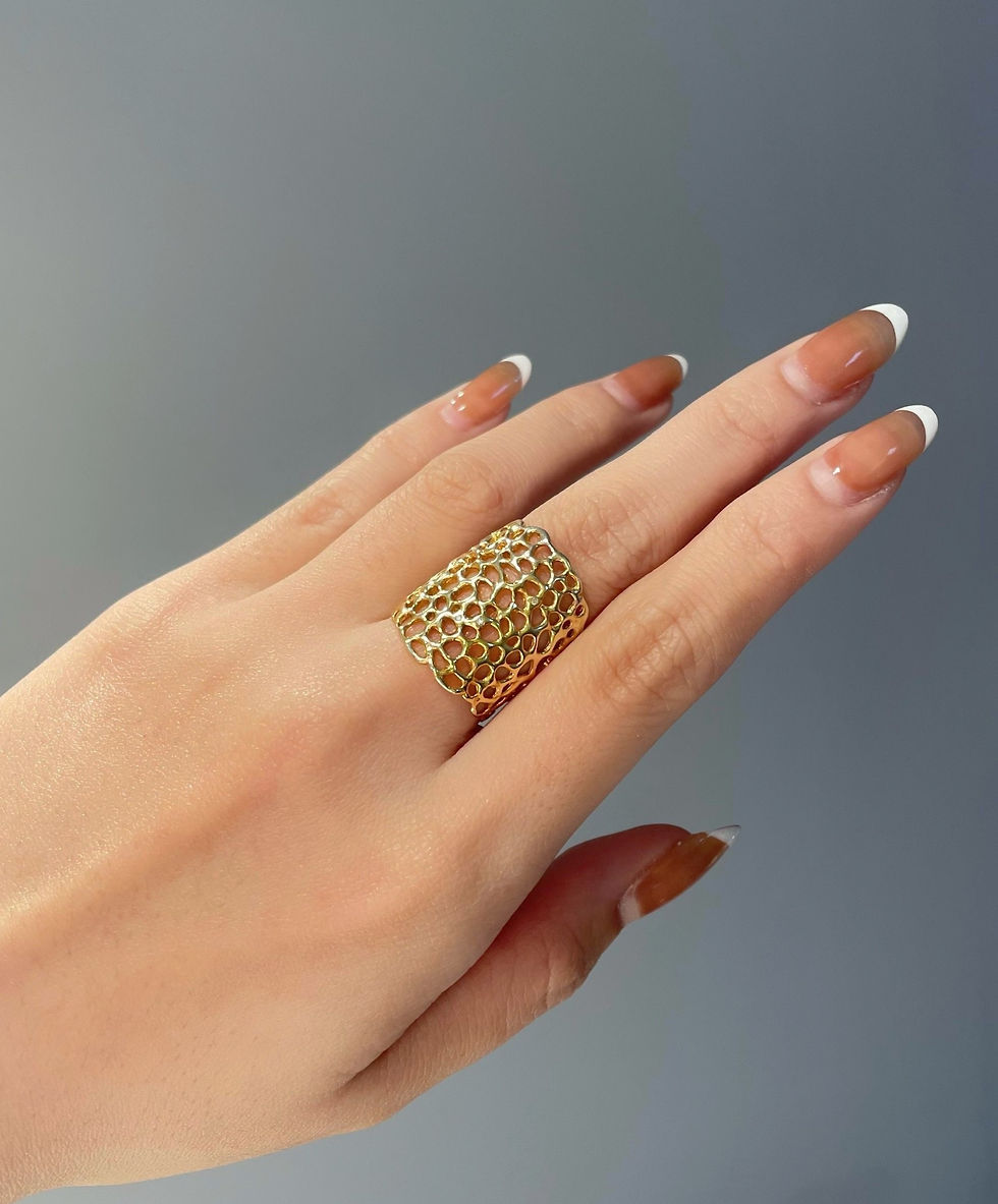 Thumbnail: CELINE silver ring