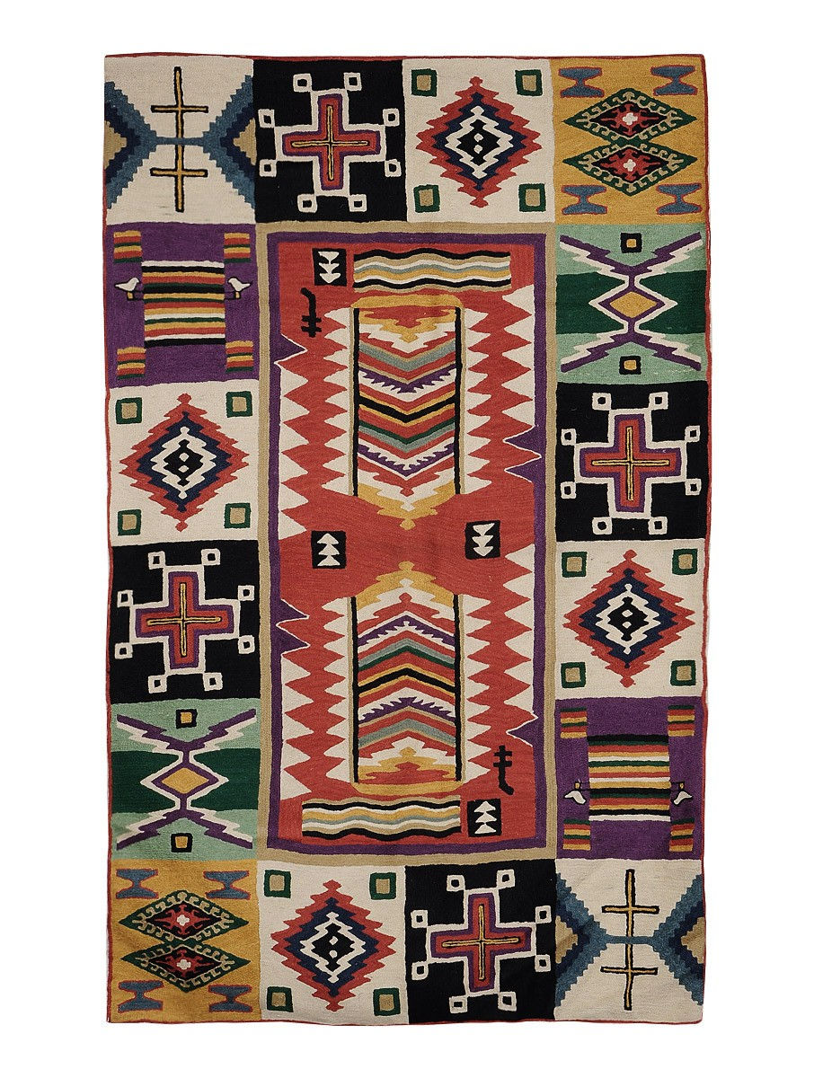 Chainstitch Wool Rug