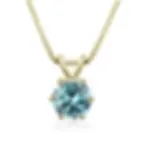 Moissanite Pendant Necklace