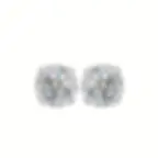 0.5 CT Moissanite Square shape stud earrings