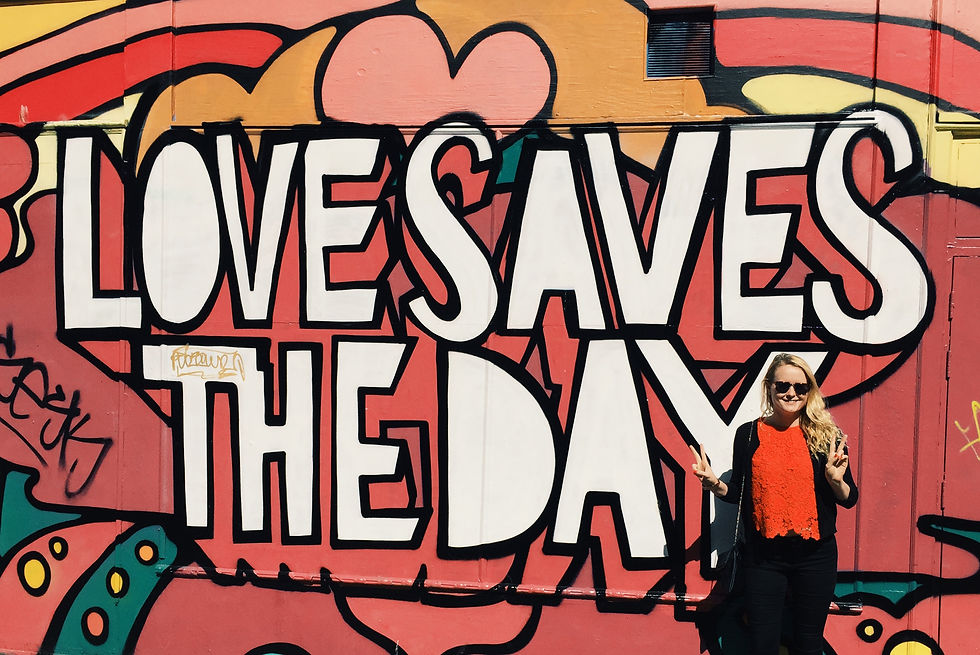 Love, not drugs, kids!