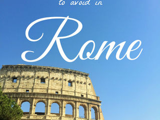 15 Tourist Mistakes to Avoid in Rome