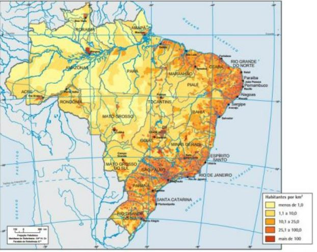 Mapa Demográfico