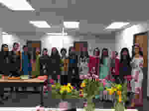 Women's Day photo at DSFederal HQ