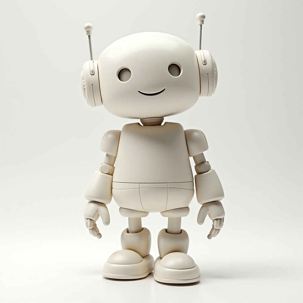 Robô Amigo Pintável