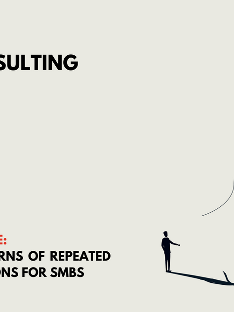 Breaking the Cycle: Uncovering Patterns of Repeated Failures and Lessons for SMBs