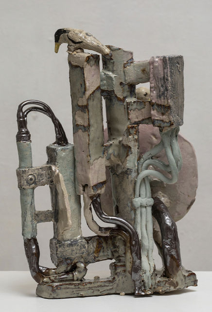 Mette Vangsgaard, keramik, ceramic, antenna, figurative ceramic, sculpture