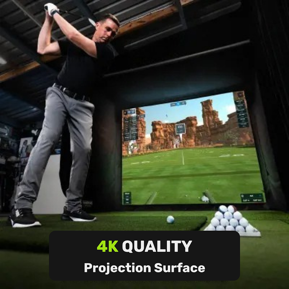 Thumbnail: SimSpace Standard Golf Simulator Enclosure